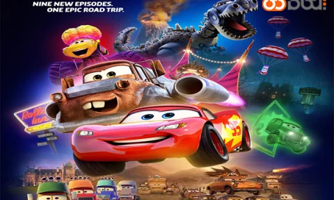 انیمیشن cars on road