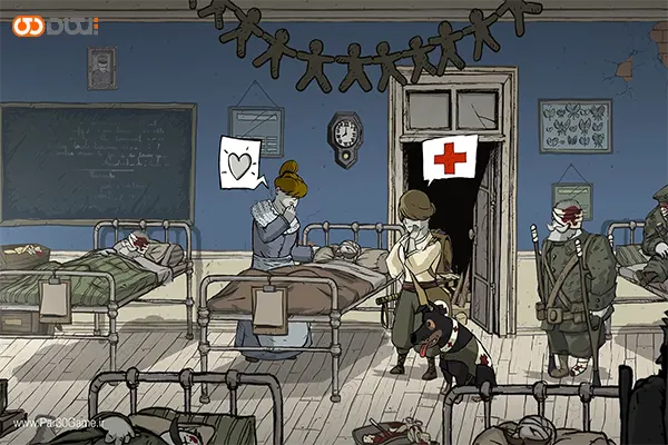 تصویرسازی واقعی جنگ در بازی Valiant Hearts