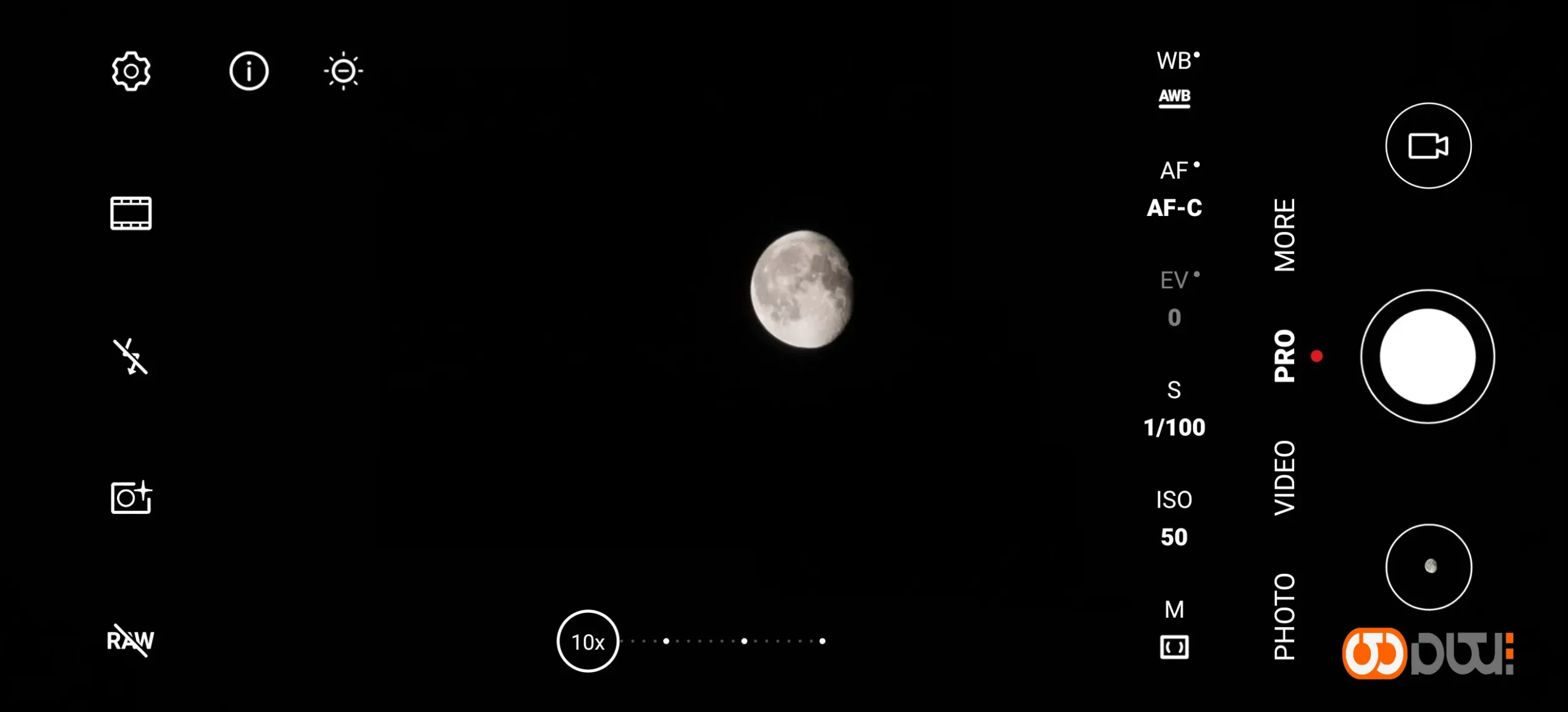 قابلیت عکاسی از ماه سامسونگ با هوش مصنوعی
