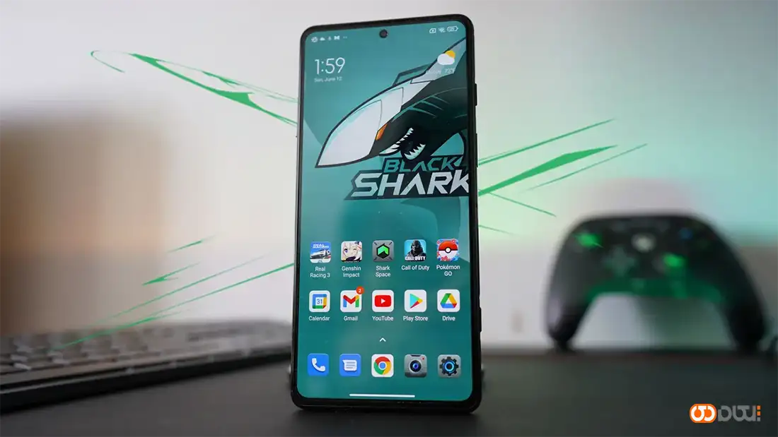 رابط کاربری گوشی black shark 5 pro