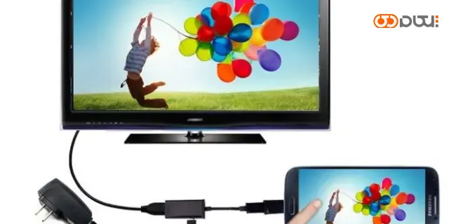 اتصال گوشی به تلویزیون به کمک مبدل USB-C به  HDMI