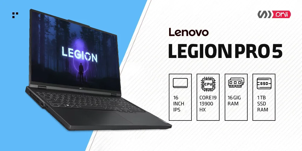 جدیدترین لپ تاپ لنوو 2023 Legion Pro 5 16IRX8