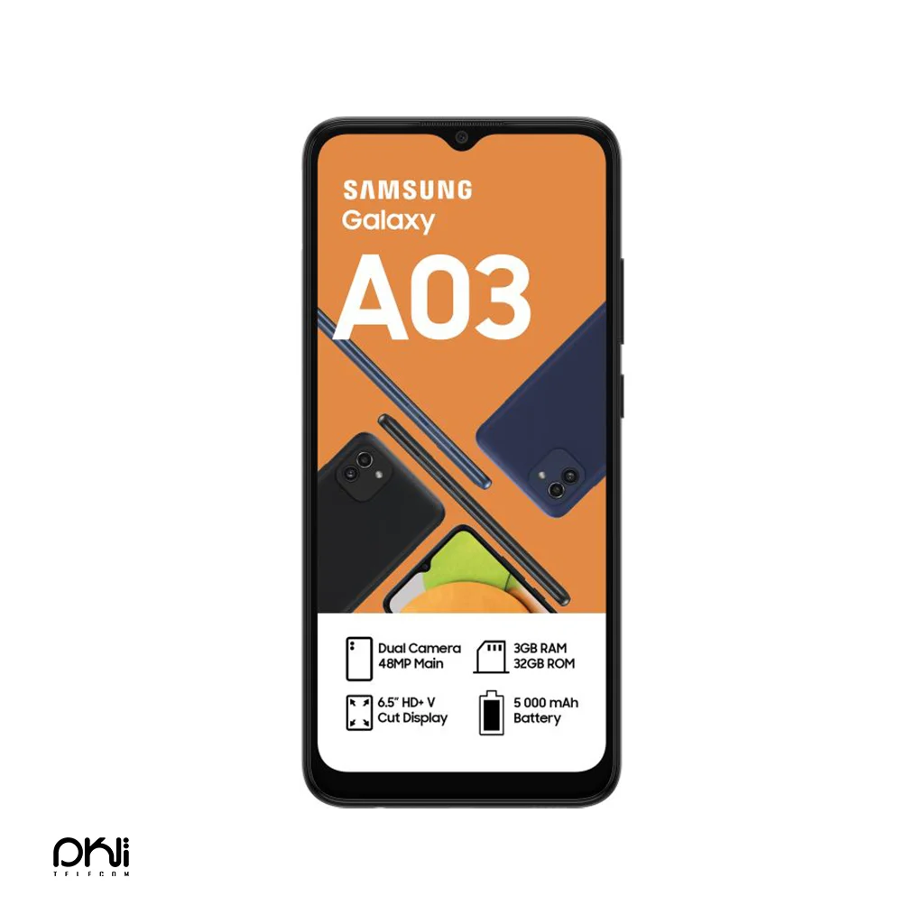 مشخصات گوشی موبایل سامسونگ مدل Galaxy A03 دو سیم کارت ظرفیت 128 گیگابایت و 4 گیگابایت رم