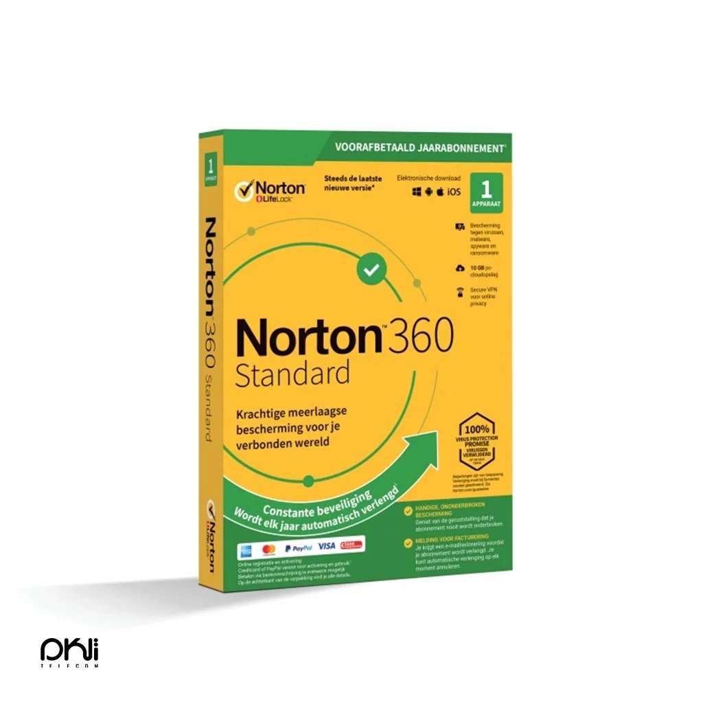 قیمت آنتی ویروس اورجینال نورتون norton 360 standard